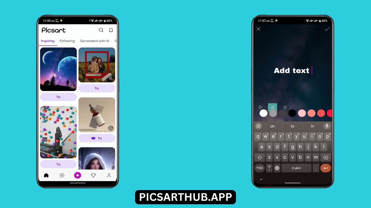 Add Text/Selfie Editor